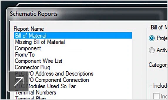 autocad electrical generacion automatica de informes semco