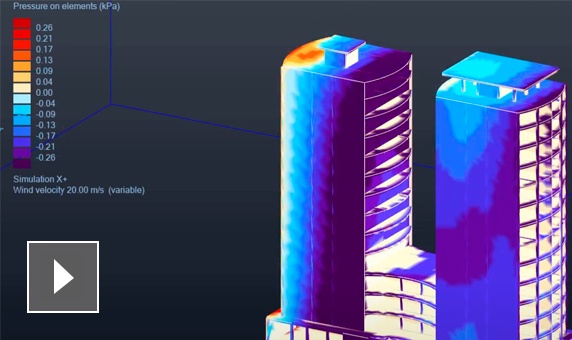 robot structural simulacion de vientos semco