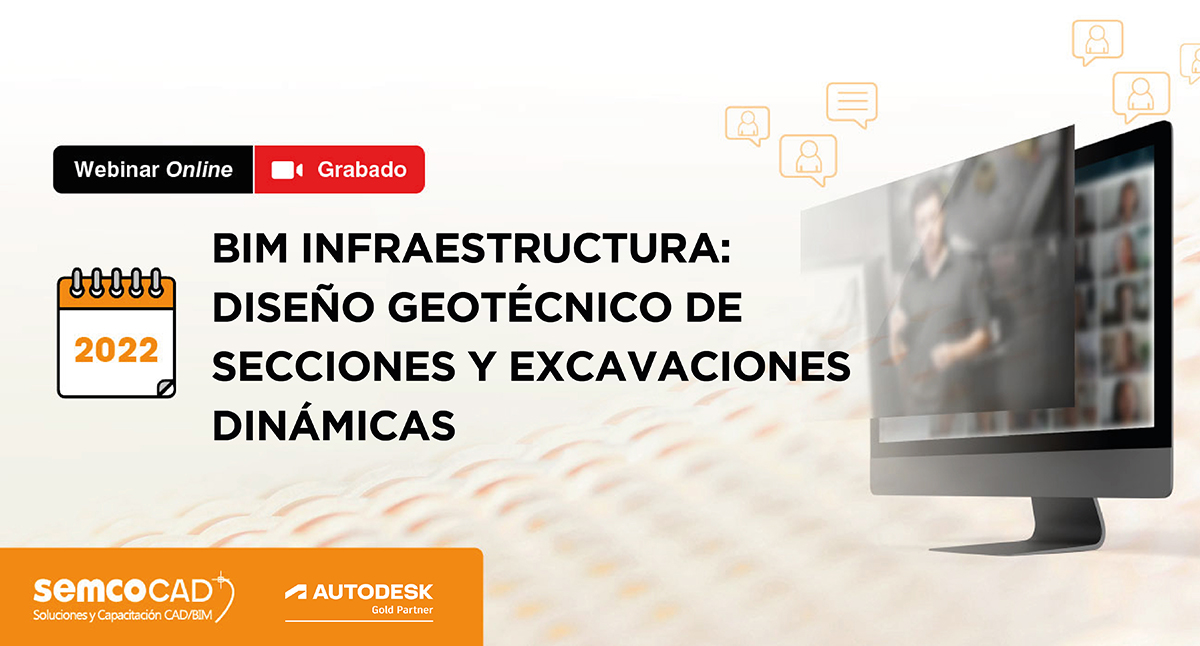 BIM infraestructura: Diseño Geotécnico, Secciones y Excavaciones Dinámicas