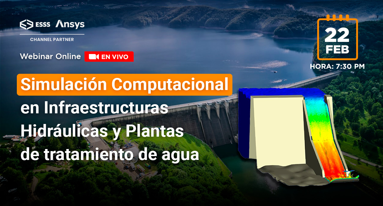 Simulación computacional en infraestructuras hidráulicas y plantas de tratamiento de agua