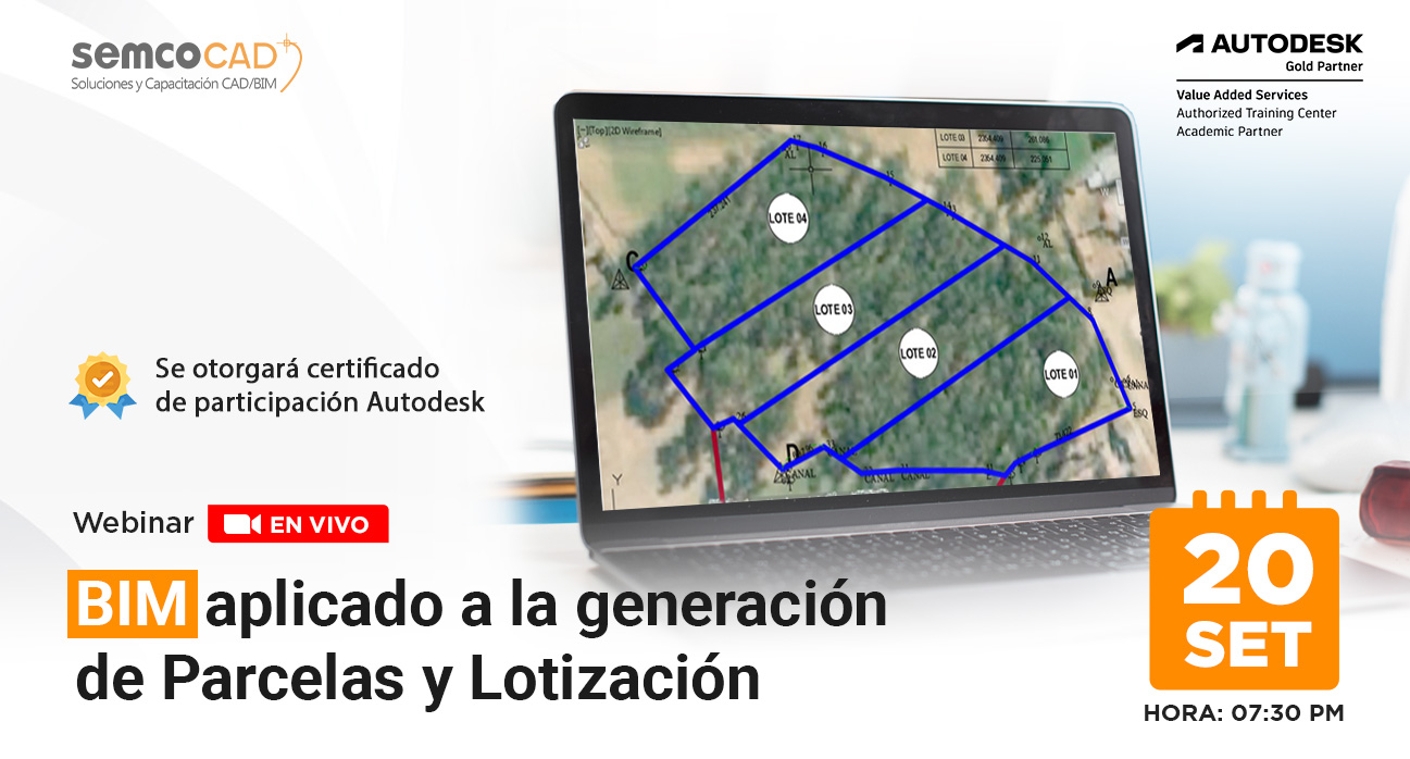 BIM aplicado a la generación de Parcelas y Lotización