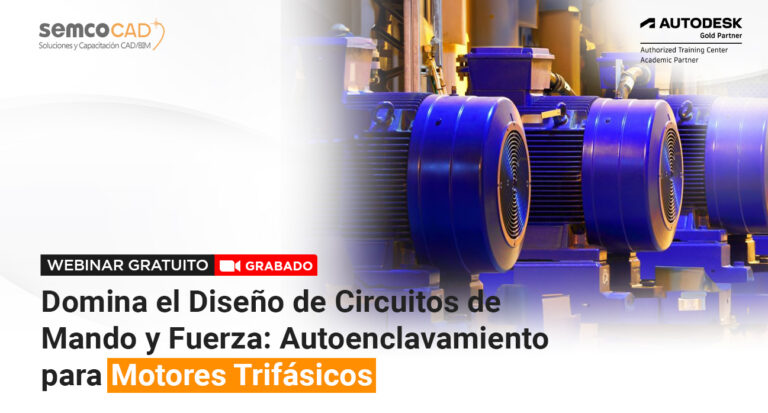 Domina el Diseño de Circuitos de Mando y Fuerza: Autoenclavamiento para Motores Trifásicos