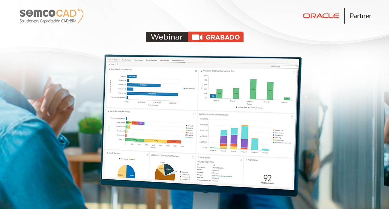 Transparencia en proyectos de construcción con Oracle Primavera Cloud: Visibilidad, control y eficiencia