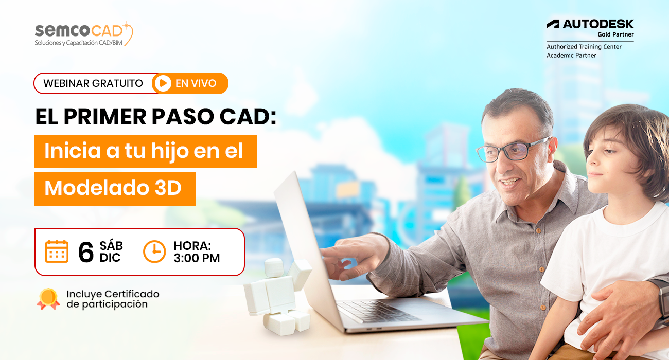 El Primer Paso CAD: Inicia a tu Hijo en el Modelado 3D ¡Aprenderán Juntos!