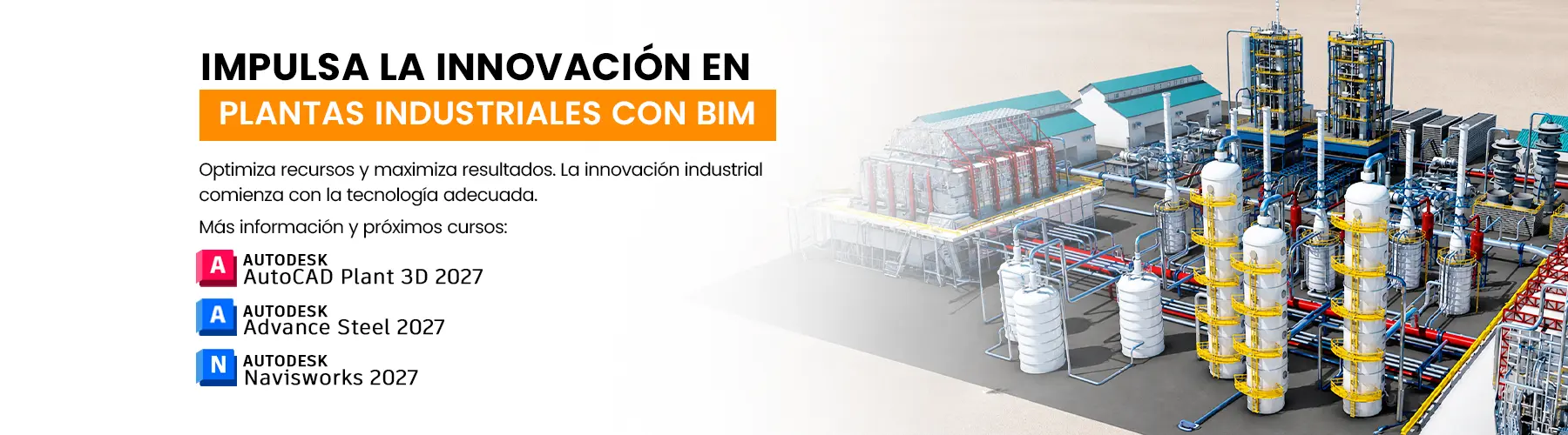 Especialización BIM en Plantas Industriales