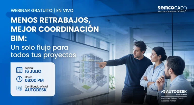 Menos retrabajos, mejor coordinación BIM: un solo flujo para todos tus proyectos