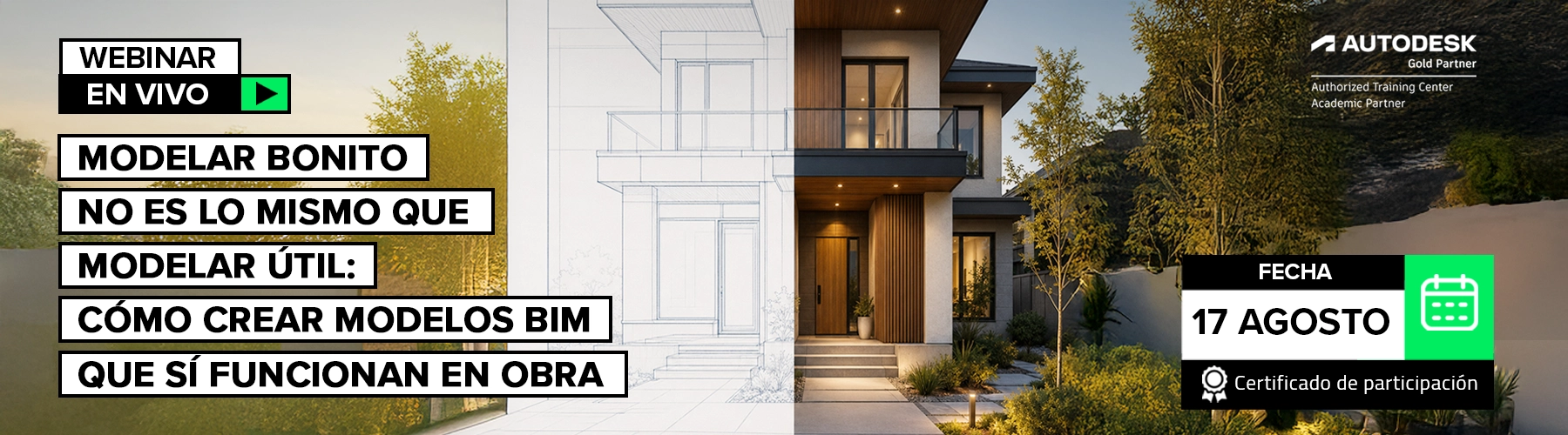 07 Autodesk 17/08 Modelar bonito no es lo mismo que modelar útil: Como crear modelos bim que si funcionan en obra
