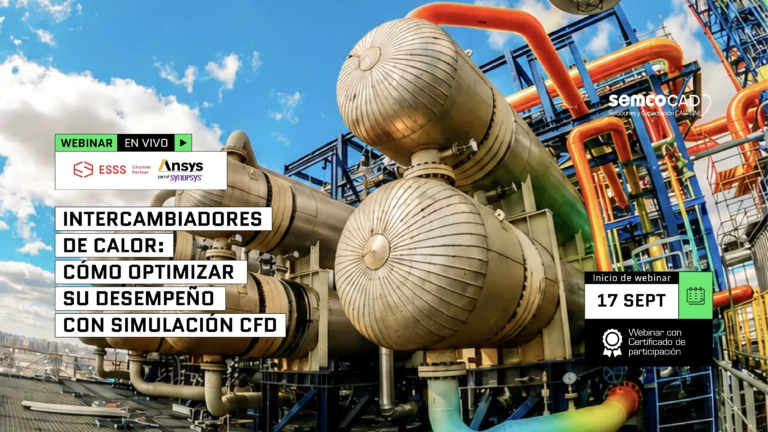 Intercambiadores de calor: cómo optimizar su desempeño con simulación CFD