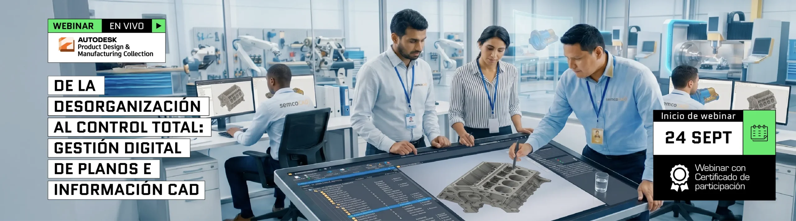 24/09 Autodesk – De la Desorganización al Control Total: Gestión Digital de Planos e Información CAD